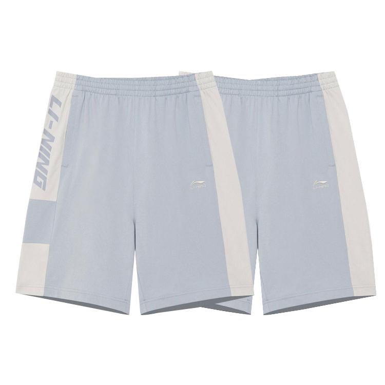 Li Ning Sports Trendy Collection Casual Shorts Men's Gray AKSS305-3