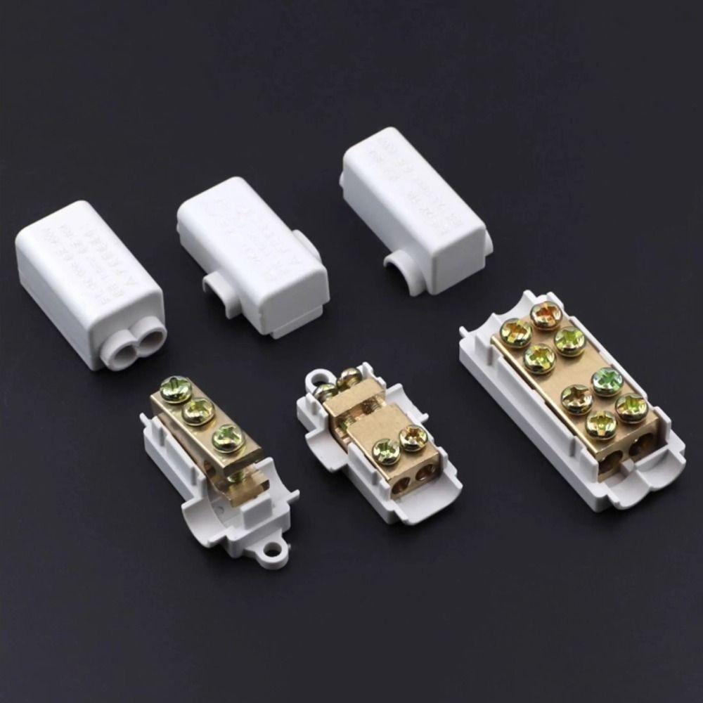 Universal High Power Splitter Conductor Brass Wire Connector Terminal Blocks Electrical