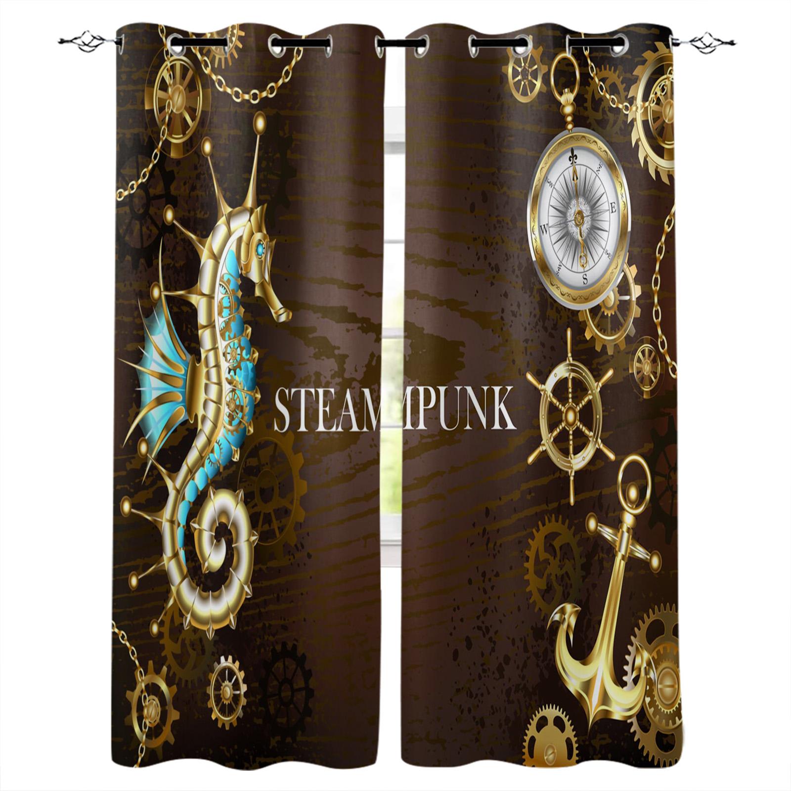 Шторы на окно с изображением лошади — фото 9