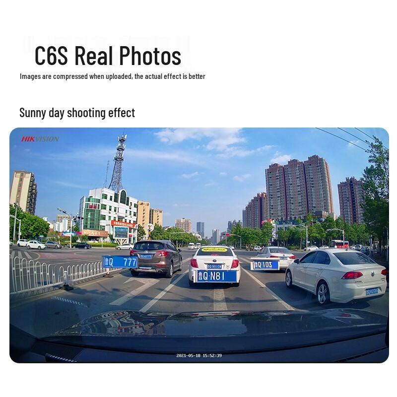 Hikvision 2026 C6S 4K UHD Dashcam