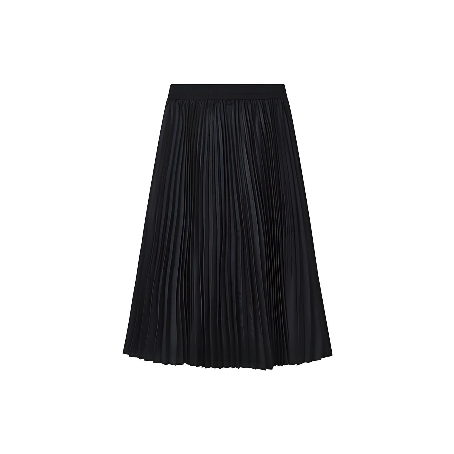 

New Mihara Yasuhiro X FILA Casual Long Skirts Women s Jet Black F11W223308F-BK M