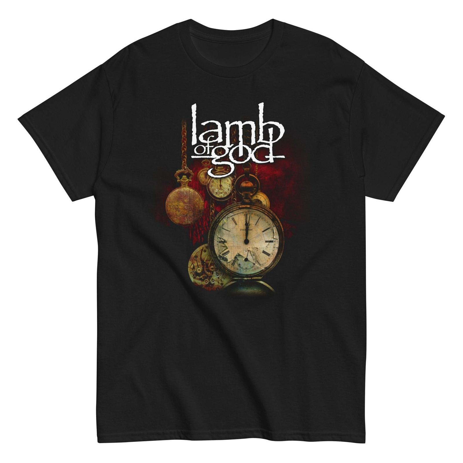 MerchMoment Lamb of God Time and Again T-Shirt T-Shirt Black New M