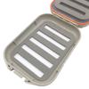 Waterproof Fishing Tackle Box 4 Sided Fishing Fly Holder Case Large Capacity Fly Lure Organizer Box for Freshwater Saltwater