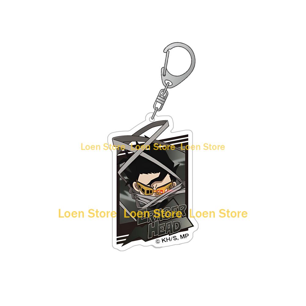 

Twice Himiko Dabi Tomura MIrko Best Jeanist hawks Endeavor Present Mic Eraser head denki kaminari name Anime Acrylic keychain 6CM Acrylic keychain
