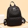 Backpack Women's New Large Capacity Going Out Fashion Travel Bag Alphabet Casual Outdoor Oxford Cloth Bag