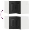 Dishwasher Front Kalmar Black 57 x 57 x 40 cm