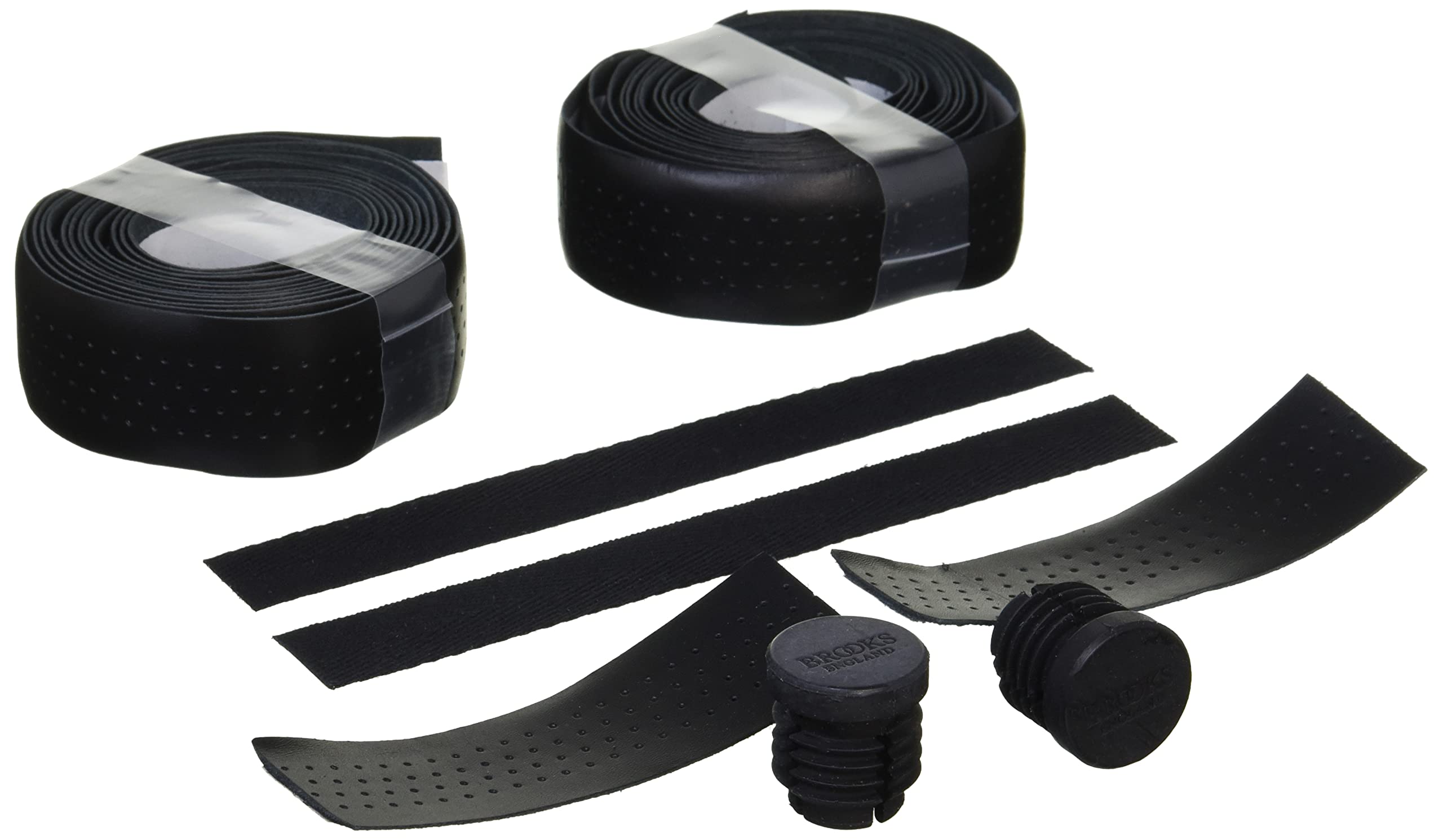 

Japanese BROOKS Bicycle Grips and Bar Tape BAR Black [Official Product] [LEATHER TAPE] чёрный