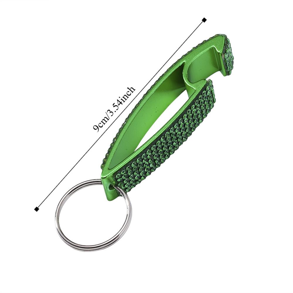 2pcs Aluminium Beer Opener Keychain Light Luxury Speed Opener Cap Opener  Oktoberfest Gift