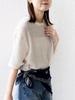 [SHIPS for Women] Sweatshirt, Hand Washable, Random Blue, 5-Sleeve Pullover, Women's, 312321062, Natural, ONE SIZE