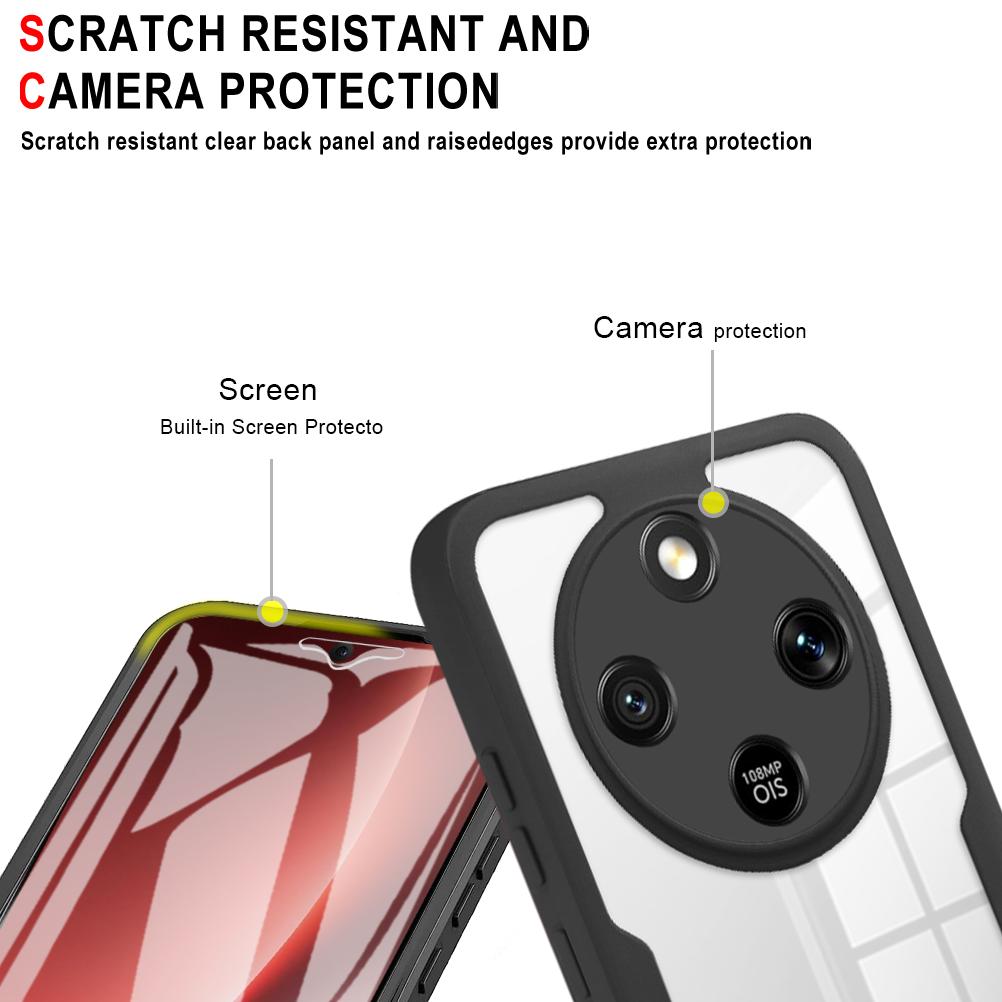 Full Body Protection Shockproof Case for Honor Magic 8 Lite Magic8 X9d Protective Cover Screen Protector Fundas Coque