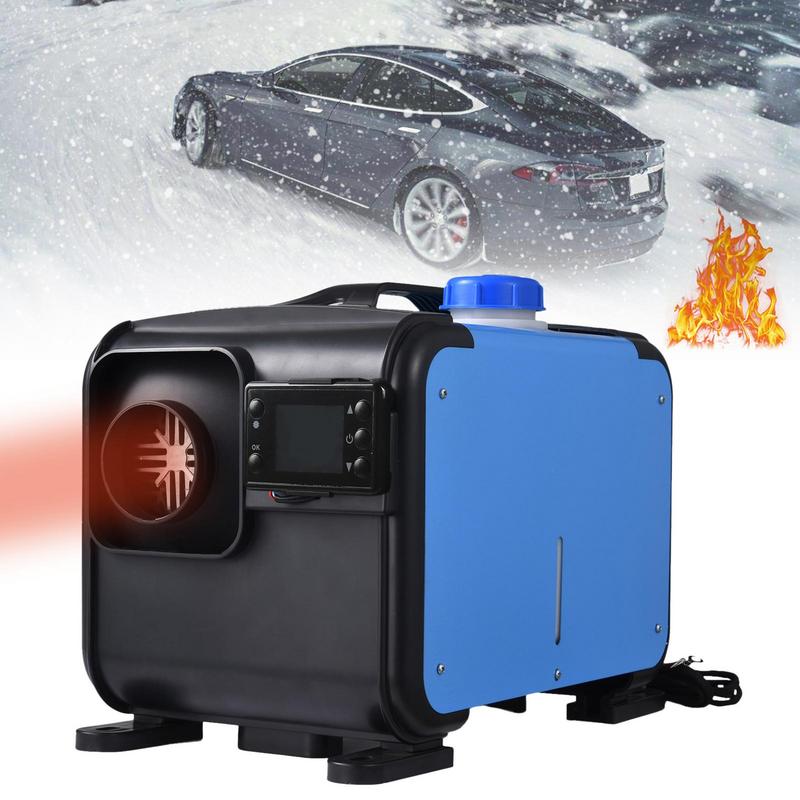 8KW 12V/24V Compact Diesel Air Heater All In One Car Parking Heater Autonomous Winter Car Air Warmer For Truck Bus RV