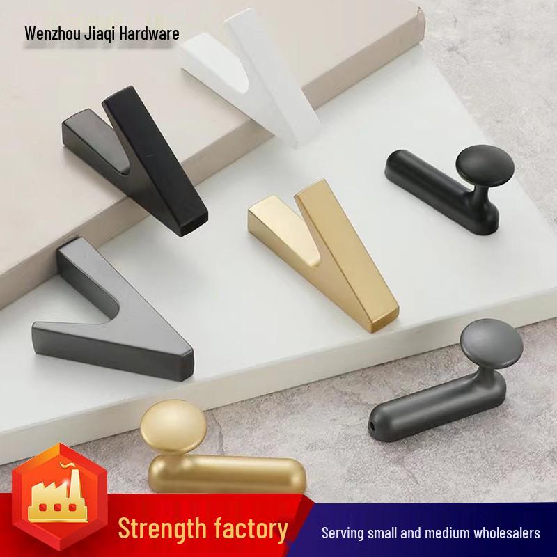 Nordic Aluminum Alloy Coat Hook for Bedroom and Entrance Hall