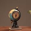 1pcs Creative Retro Home Decoration Accessories Mini Globes Clock Miniature Figurines Home Decor Crafts