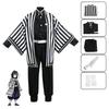 Anime Iguro Obanai Kimono Uniformă Anime Perucă Cosplay Costum Halloween Petrecere