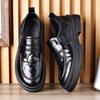 New wedding groom leather shoes leather shoes men's first layer cowhide British business dress casual men