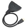 3 Port HighDefinition Multimedia Interface Switch 3 In 1 Out 1080P Hub Switcher Plug and Play