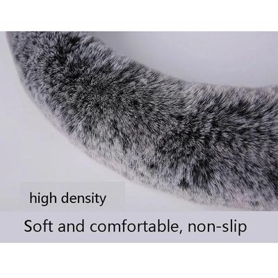 Soft Comfortable Steering Wheel Cover Universal Fit Anti Slip with Playful Ears for Car Interior