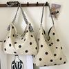 Bolso de Axila de Lunares de Moda Nueva, Bolso de Hombro Coreano Ligero y Moderno, Bolso de Mano de Gran Capacidad y Ligero.