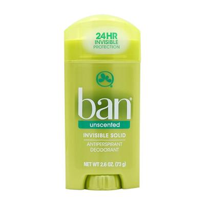 Desodorante Antitranspirante Sólido Invisible Sin Aroma, 2.6 oz