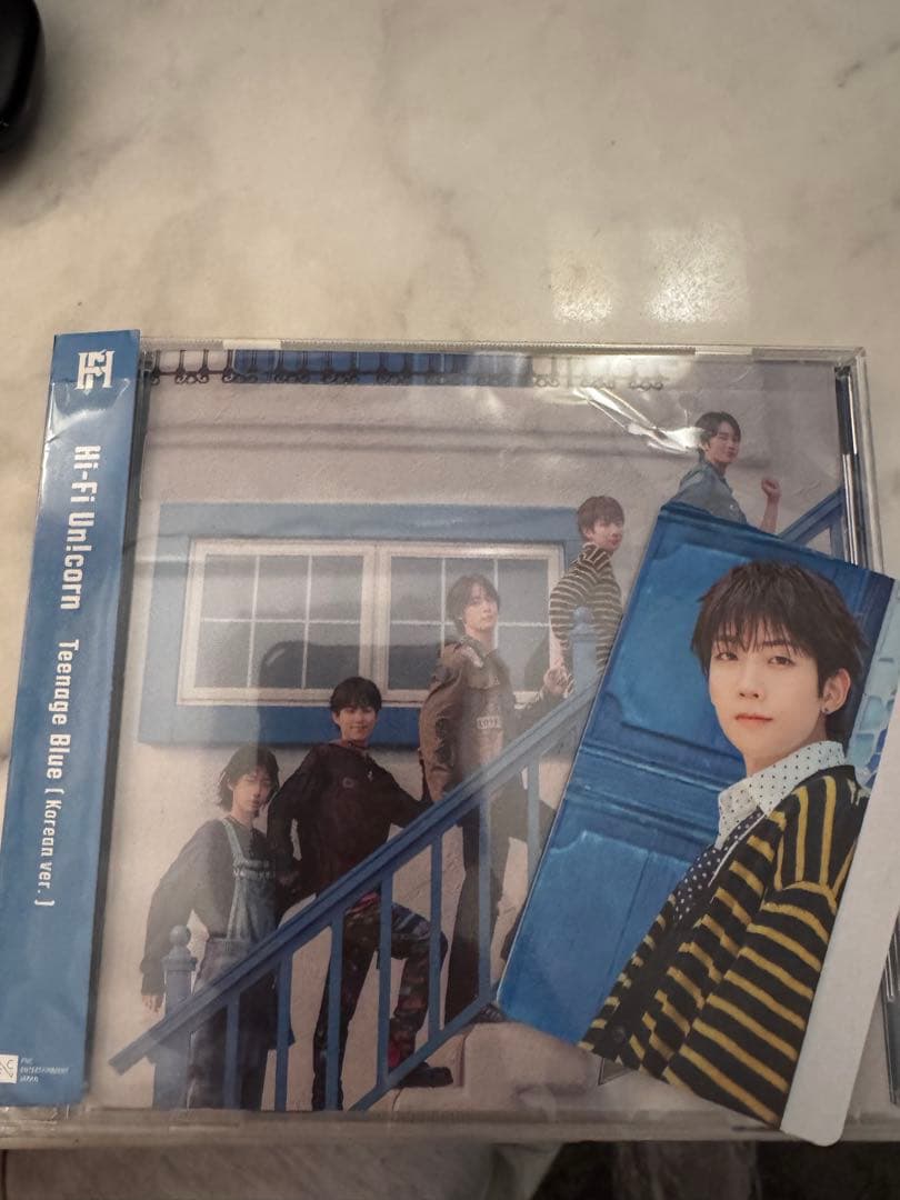 

[USED] Hi-Fi Un!corn Hapayu TeenageBlue KR Trading Card Taemin