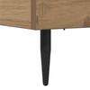 Bed Frame Artisan Oak 80 X 200 Cm Engineered Wood