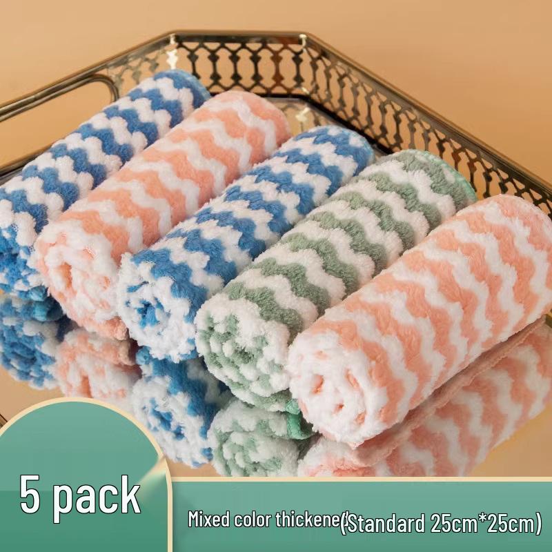 Wear-Resistant Dishcloths: Thick Absorbent, Non-Stick, Oil-Replacing Steel Wool Pads for Disposable Cleaning