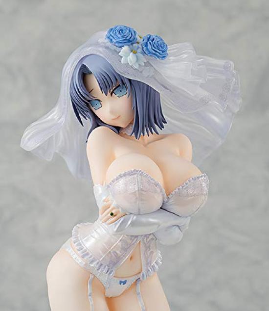 KDcolle Senran Kagura SHINOVI MASTER -Tokyo Youma Arc- Yukizumi Wedding Lingerie Ver. 17 Scale ABS & PVC Pre-painted Complete Figure