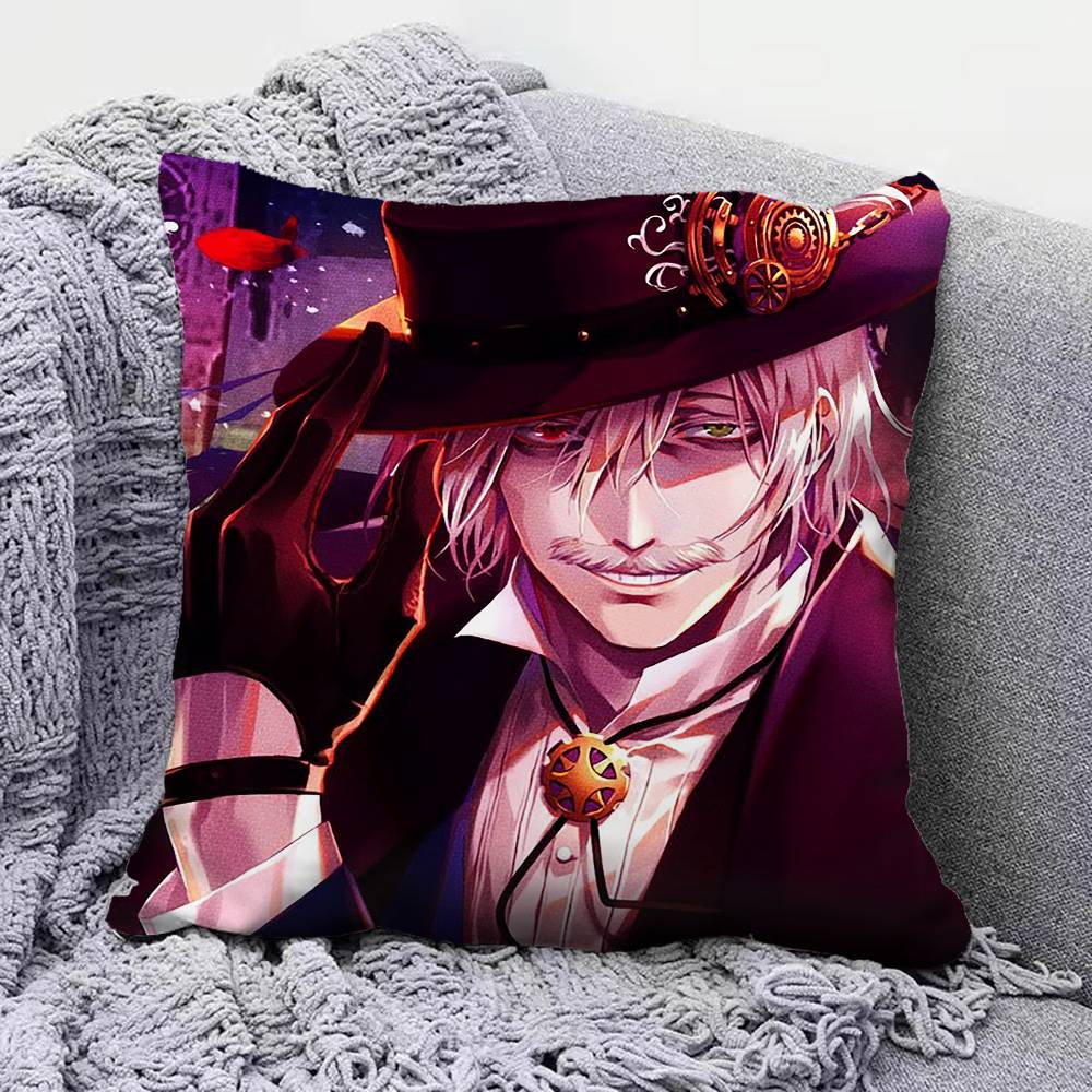 Beelzebub Record of Ragnarok Qin Shi Huang Home Sofa Cushion Covers and Aecorative Custom Pillow Covers