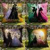Movie W-Wicked Cushion Cover Home & Car Dual-Scene Pillow Cover: Reversible for Premium Comfort