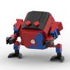 Compatible With Creative, Three-Dimensional Dp Der Spider Robot, Creative Puzzle Male Assembly Model Gift