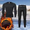 Thermal Underwear for Men Long Johns with Fleece Lined Base Layer Men Cold Weather Top Bottom