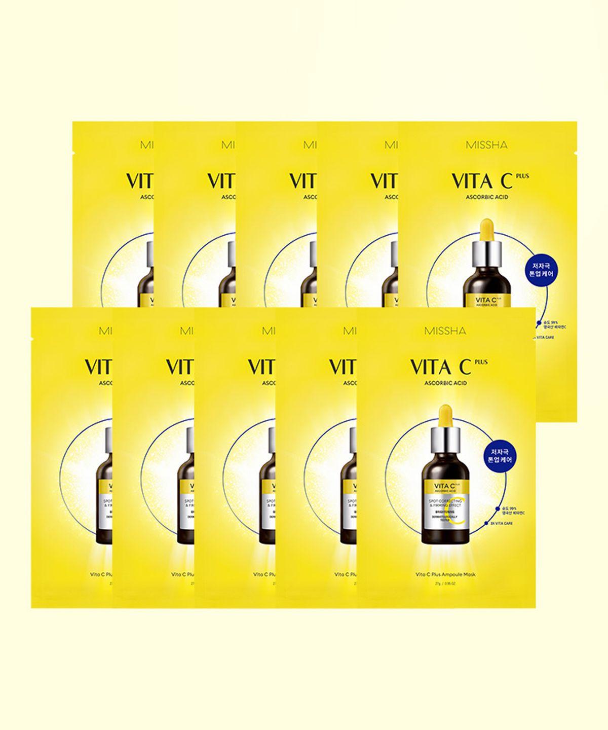 (10 шт.) Ампульная маска Vita C Plus 27г
