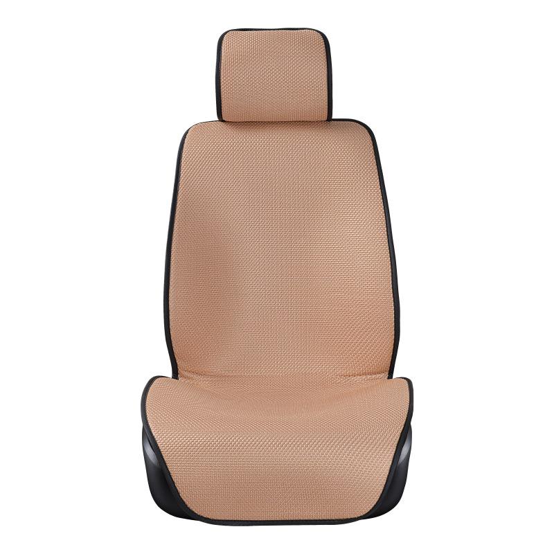 Popular Non-Slip Ice Silk Car Seat Cushion Set - Breathable, Cool, Free-tie, All Seasons