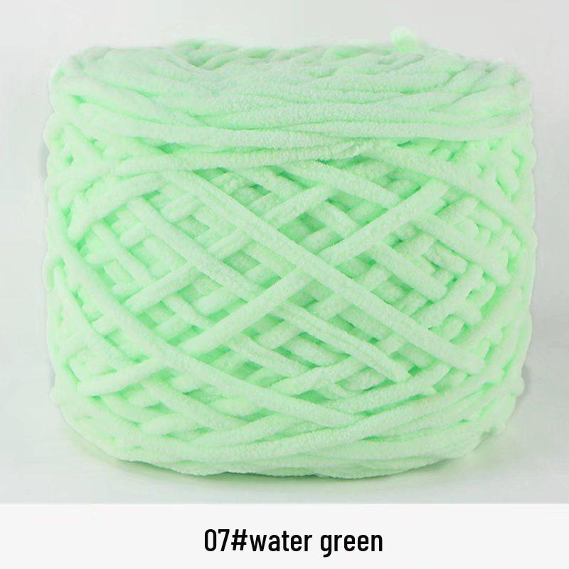 Handgjord Tjock Halsduksgarnboll - Mjuk DIY Stickning & Virkning