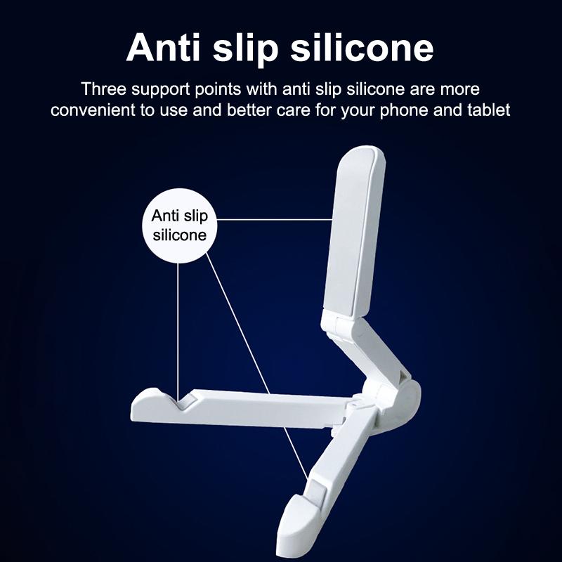 Universelle Tablet-Halterung Desktop Faltbar Einfach zu Tragen Handy Fixierter Tablet-Ständer Für Ipad Samsung Xiaomi Ständer