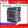 DELIXI CJX2S-3210/3201/3211 AC Contactor (220V/380V/110V/24V/36V)