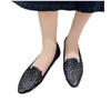 Retro Hollow Pointed Head Low Heel Fashion Casual One Foot Stirrups