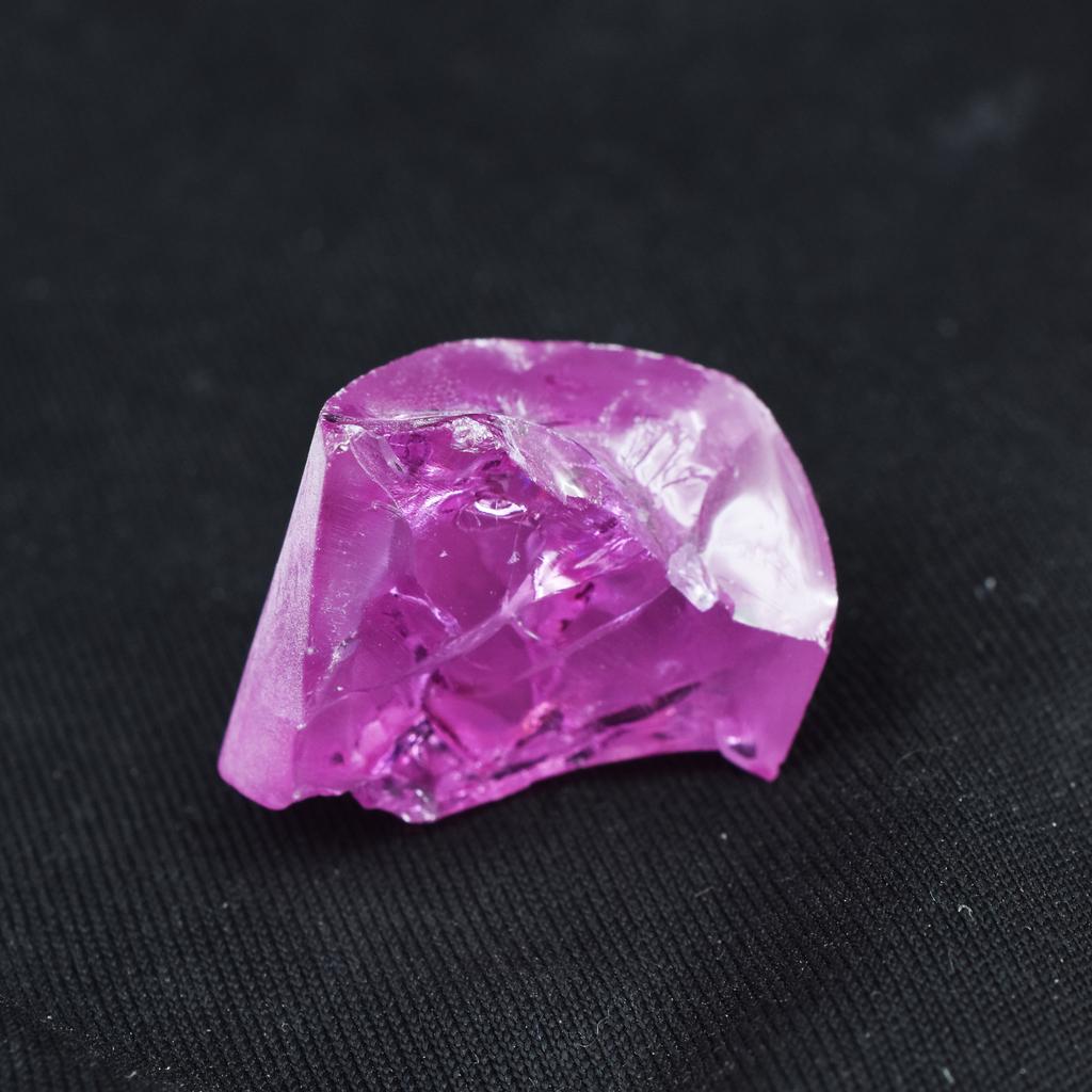 Pink Zircon Natural 50 Ct Uncut Raw Rough CERTIFIED Loose Gemstone Raw Rough