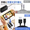 3DS Charger Charging Cable, Type-C Converter, 3DS, 2DS, DSi Series Compatible, A to C/C to C, Can...