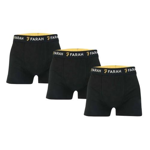 Farah Herren Saginaw Boxershorts (Packung mit 3)