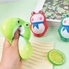 Decompression Toy Soft Slow Rebound Frog Stress Relief Squeeze Toy Cartoon Fun Relaxation Toy Gift for Kids And Adults