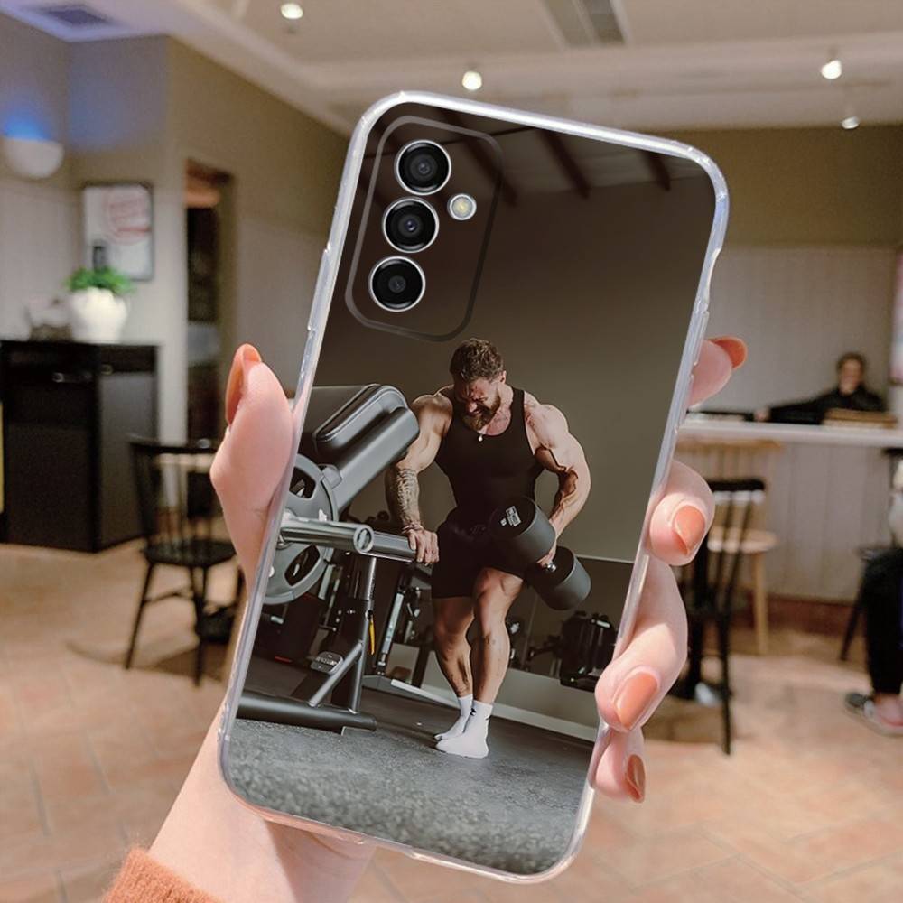 Chris Bumstead Bodybuilding Phone Case Silicone For Samsung S30,S23,21,20 Ultra,S20 FE lite,S10,9,PIus Note20ultra Cover Clear