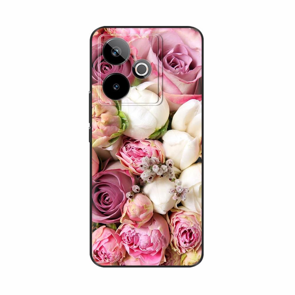 For Realme GT7 GT 7T Case RMX5061 Cat Painted Cover Soft Silicone Phone Case For Realme GT 7T GT7 Pro RealmeGT 7 Pro Fundas Etui