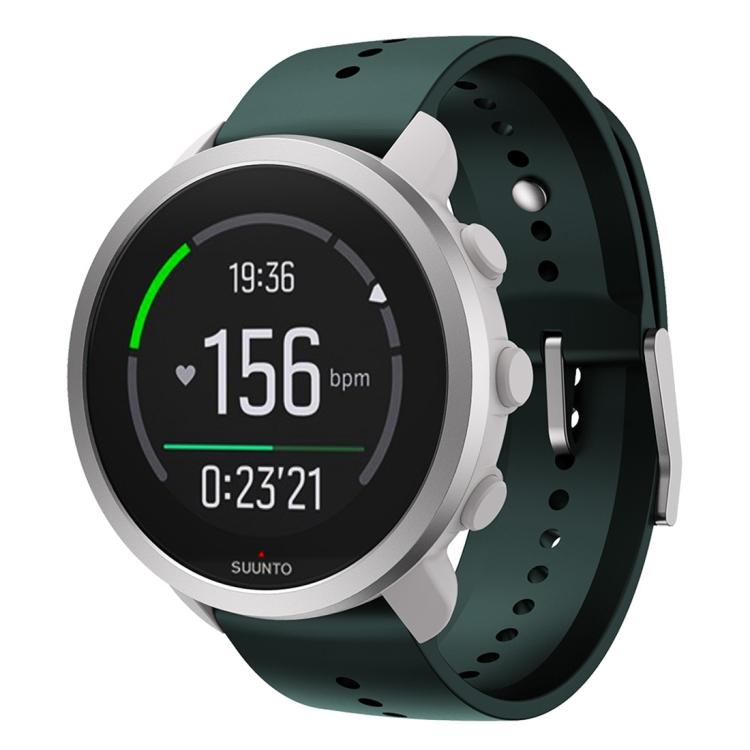 Силиконовый ремешок для часов Suunto 5 Peak For Suunto 5 Peak зелёный