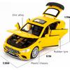 1/32 Benz AMG GT63 Model Car Alloy Diecast Pull Back Toy Car with Sound and Light Door Can Be Opened Toy Vehicle for Kids Gift