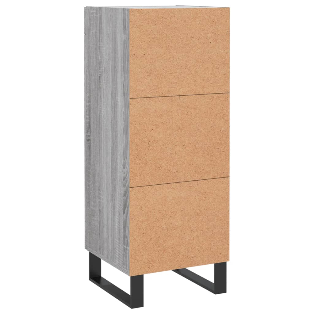 Sideboard Gray Sonoma 34.5 x 34 x 90 cm Particleboard