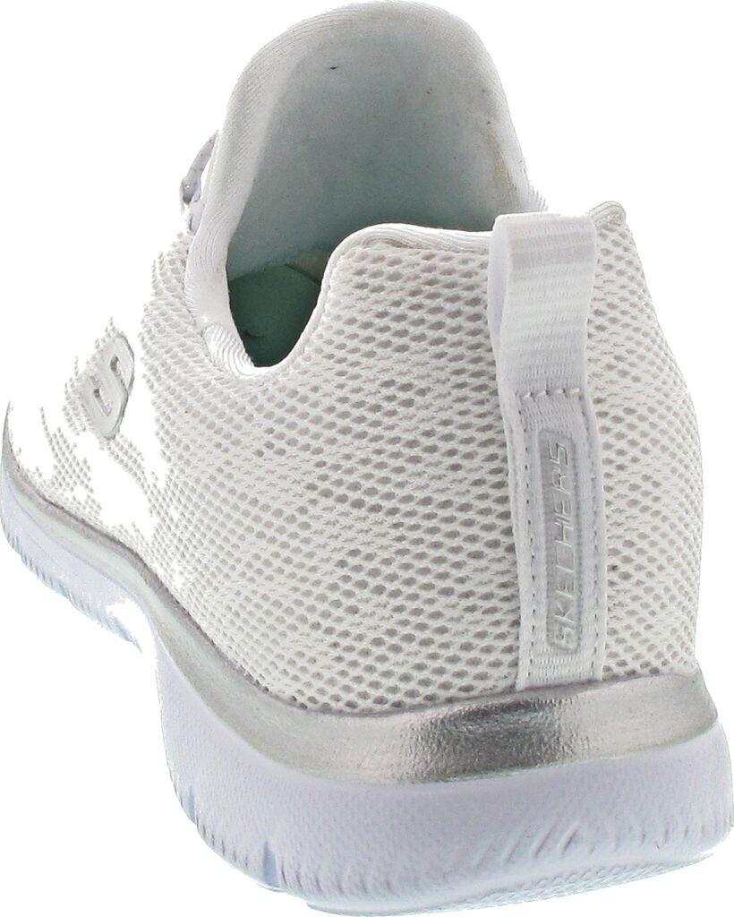 Кроссовки Skechers Leopard Spot белый/серебристый (149037-WSL)