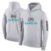 2025 Spring And Autumn Man's Cfmoto Logo Print Solid-Color Popular Pullover Hooded Premium Coat Classic Custom Loose Hoodies