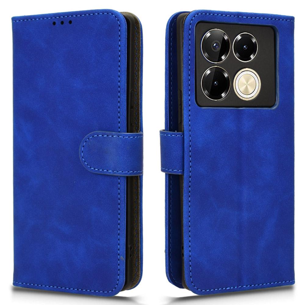 For Infinix Note 40 5G Case PU Leather Folio Flip Wallet Phone Cover