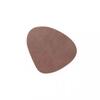 Shaped Cowhide Pattern Coasters Waterproof Heat Insulation Non-slip Mats PU Leather Plate Mat Bowl Cups Things for The Kitchen
